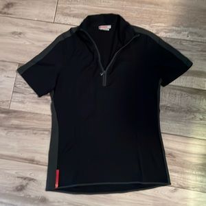 Prada Sport men’s half zip t-shirt xxl fits like a medium/large